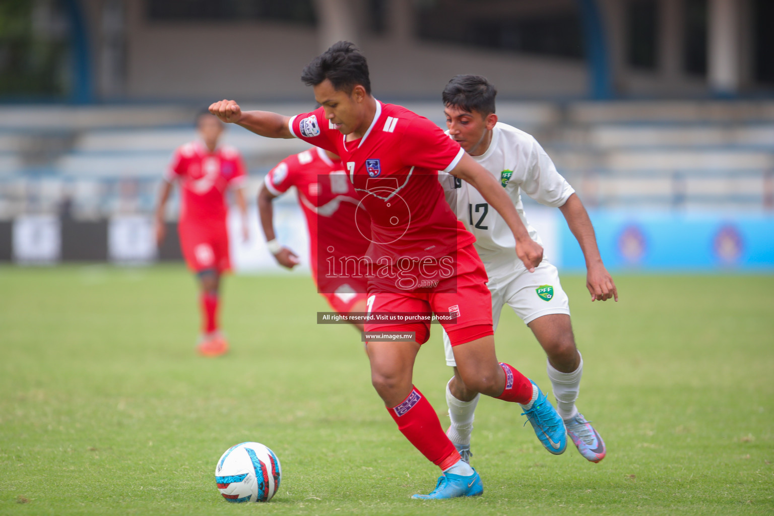 Nepal vs Pakistan in SAFF Championship 2023 held in Sree Kanteerava Stadium, Bengaluru, India, on Tuesday, 27th June 2023. Photos: Nausham Waheed, Hassan Simah / images.mv