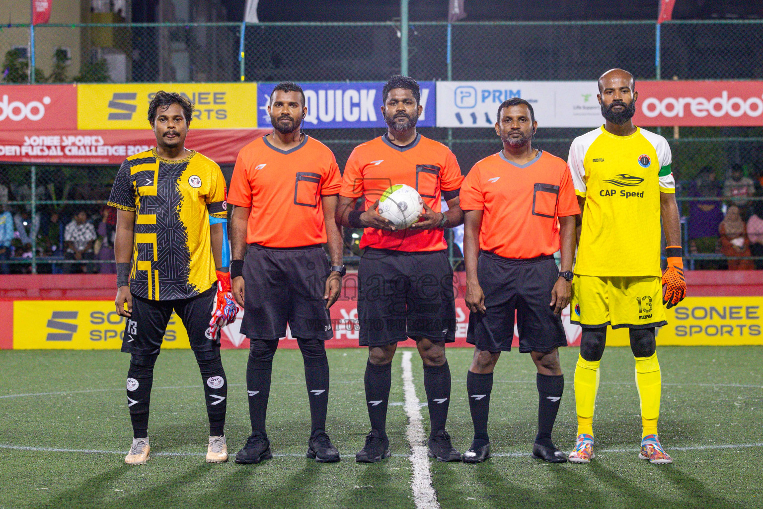 M Mulak vs M Naalaafshi on Day 34 of Golden Futsal Challenge 2024 was held on Monday, 19th February 2024, in Hulhumale', Maldives
Photos: Ismail Thoriq / images.mv