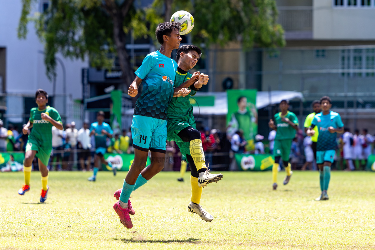 Day 3 of MILO Academy Championship 2024 (U-14) was held in Henveyru Stadium, Male', Maldives on Saturday, 2nd November 2024.
Photos: Hassan Simah / Images.mv