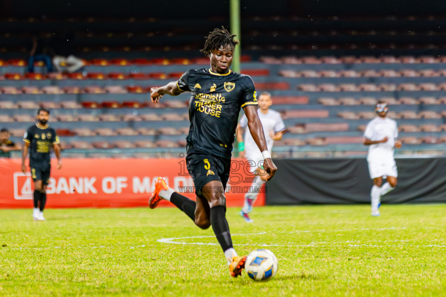 Club Eagles vs Club Green Streets in Dhivehi Premier League 2025/26 held in National Football Stadium, Male', Maldives on Wednesday, 1st September 2025. Photos: Areef Adam / Images.mv
