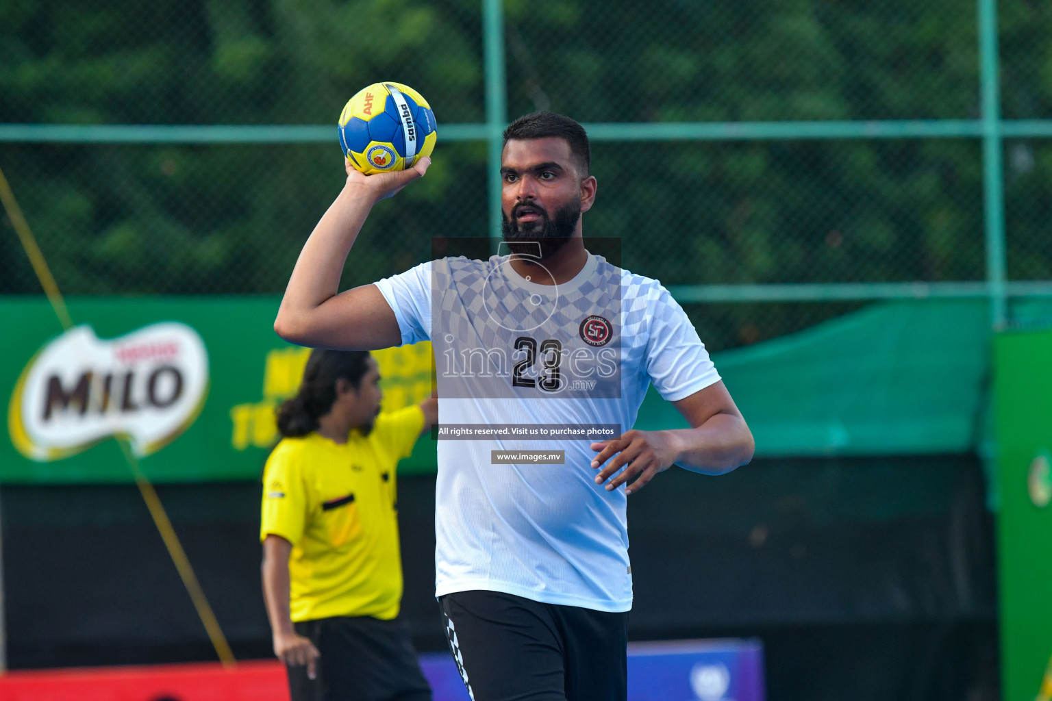 Day 2 of 6th MILO Handball Maldives Championship 2023, held in Handball ground, Male', Maldives on Friday, 21st May 2023 Photos: Nausham Waheed/ Images.mv