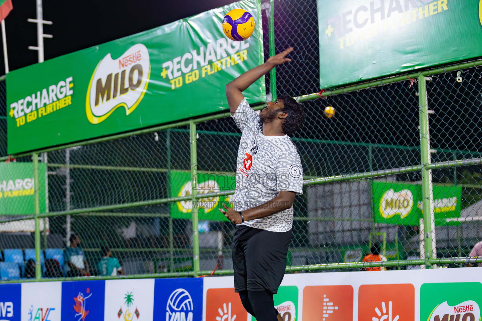 Semi Finals of Milo National Junior Volleyball Championship 2025 Day 5 was held on Thursday, 27th November 2025 at Ekuveni Turf Court Male', Maldives. Photos: Areef Adam / images.mv