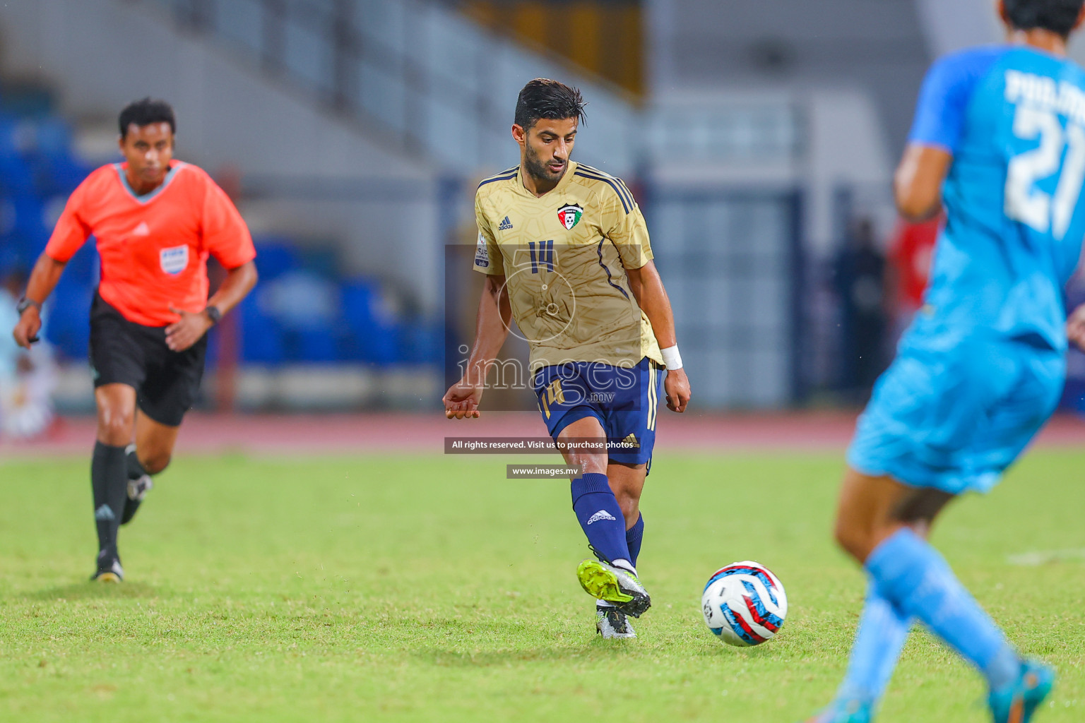 India vs Kuwait in SAFF Championship 2023 held in Sree Kanteerava Stadium, Bengaluru, India, on Tuesday, 27th June 2023. Photos: Nausham Waheed/ images.mv