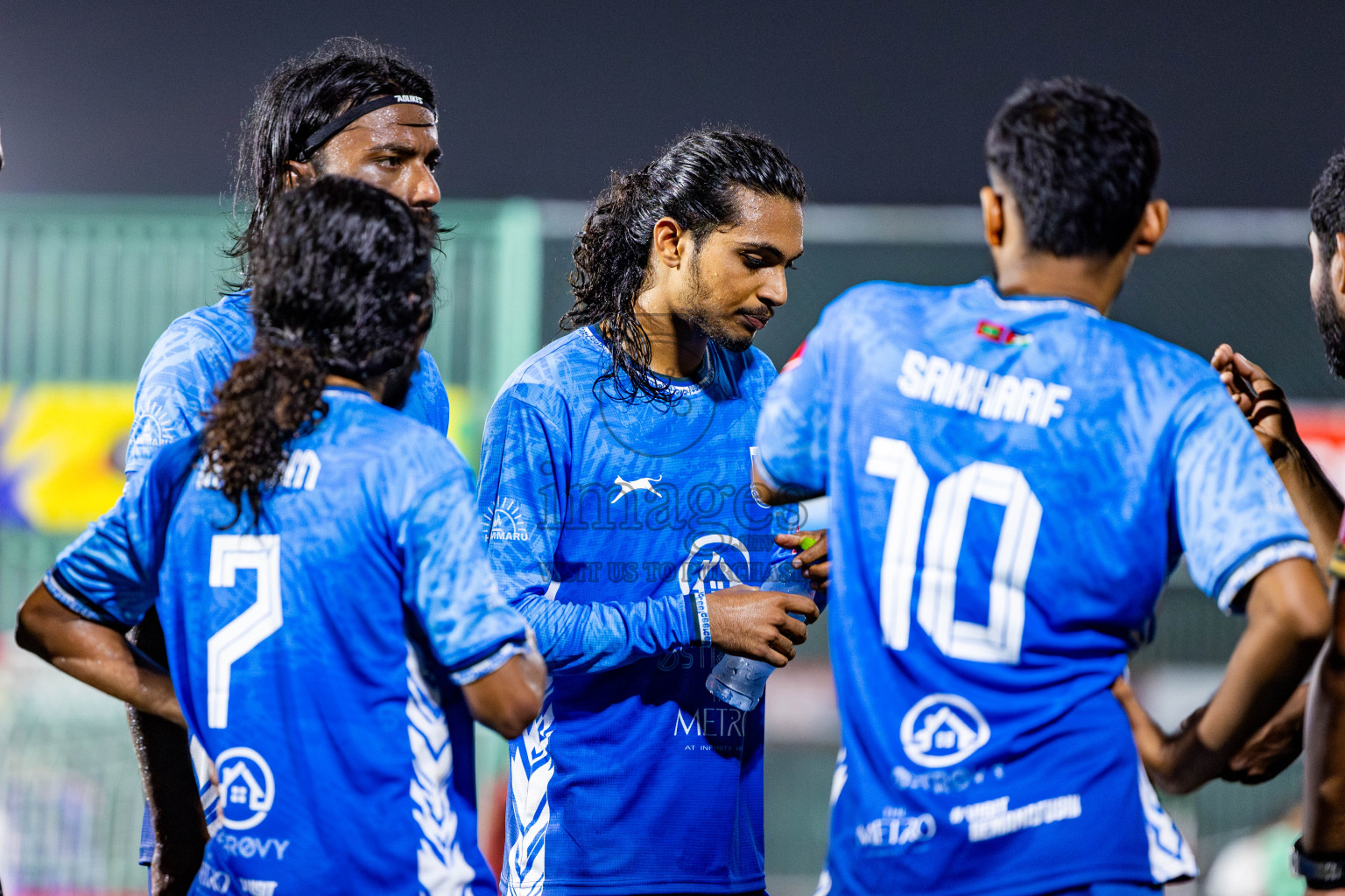 GA Gemanafushi VS GA Nilandhoo in Day 8 of Golden Futsal Challenge 2025 was held on Sunday, 12th January 2025, in Hulhumale', Maldives Photos: Nausham Waheed , Ismail Thoriq / images.mv