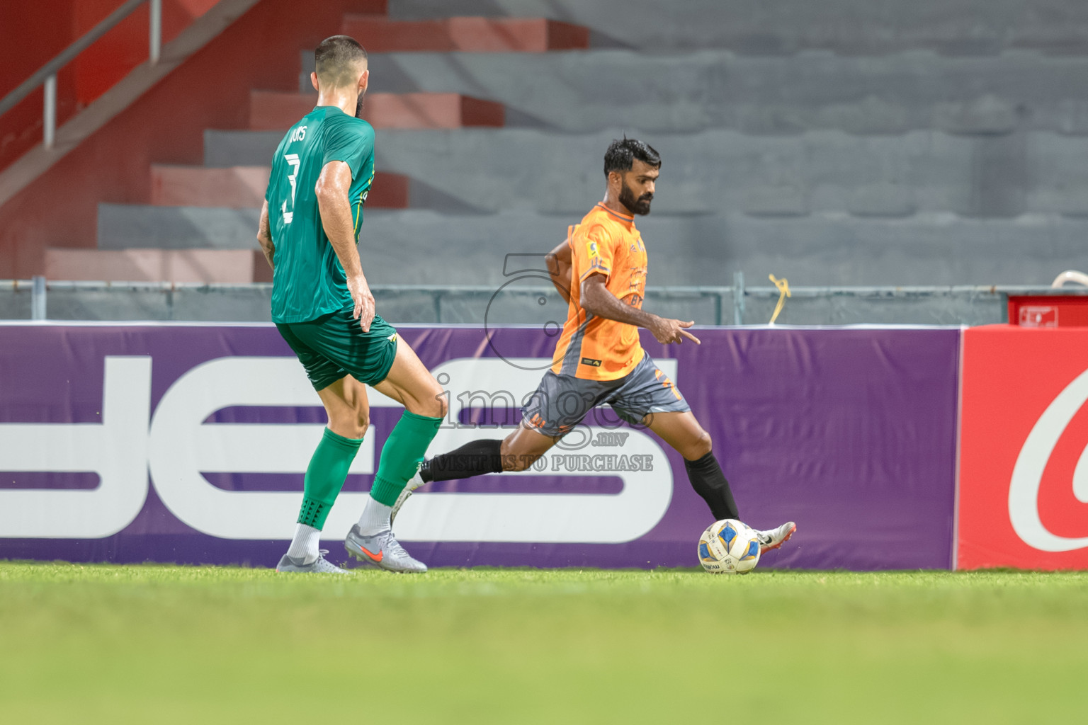 Charity Shield Match between Maziya Sports and Recreation Club and Club Eagles held in National Football Stadium, Male', Maldives Photos: Abdulla Abeedh / Images.mv