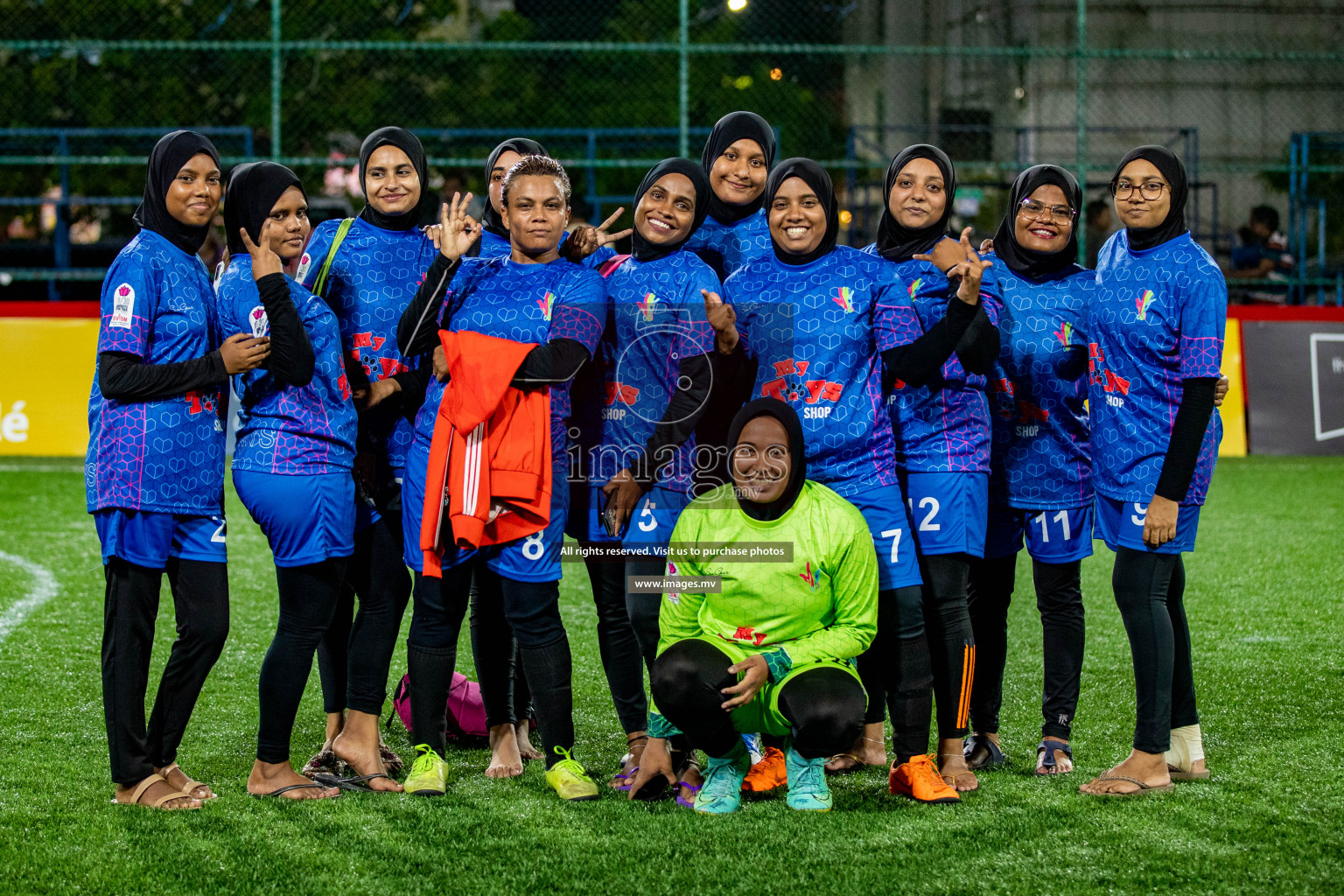 MPL vs Club MYS in Eighteen Thirty Women's Futsal Fiesta 2022 was held in Hulhumale', Maldives on Monday, 21st October 2022. Photos: Hassan Simah / images.mv