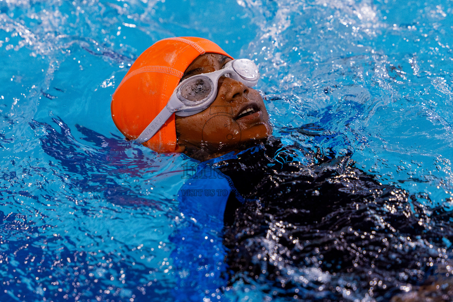 Day 1 of BML 5th National Swimming Kids Festival 2024 held in Hulhumale', Maldives on Monday, 18th November 2024. Photos: Nausham Waheed / images.mv