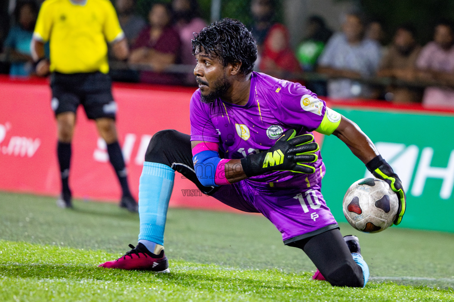 TEAM DJA vs KULHIVARU VUZARA in Club Maldives Classic 2024 held in Rehendi Futsal Ground, Hulhumale', Maldives on Monday, 16th September 2024. Photos: Nausham Waheed / images.mv