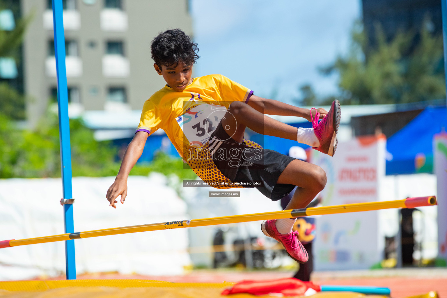 Day three of Inter School Athletics Championship 2023 was held at Hulhumale' Running Track at Hulhumale', Maldives on Tuesday, 16th May 2023. Photos: Nausham Waheed / images.mv