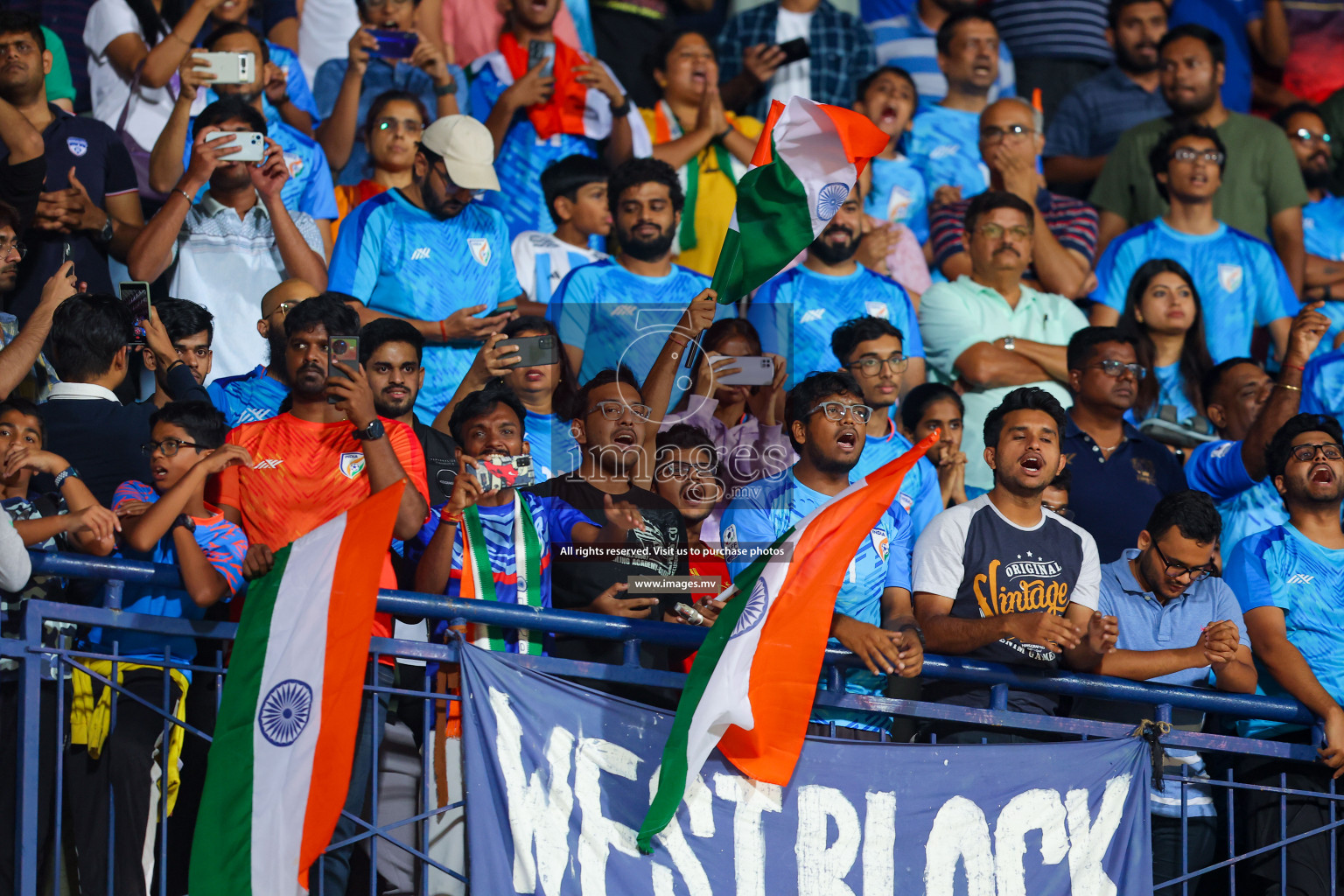 Lebanon vs India in the Semi-final of SAFF Championship 2023 held in Sree Kanteerava Stadium, Bengaluru, India, on Saturday, 1st July 2023. Photos: Nausham Waheed, Hassan Simah / images.mv