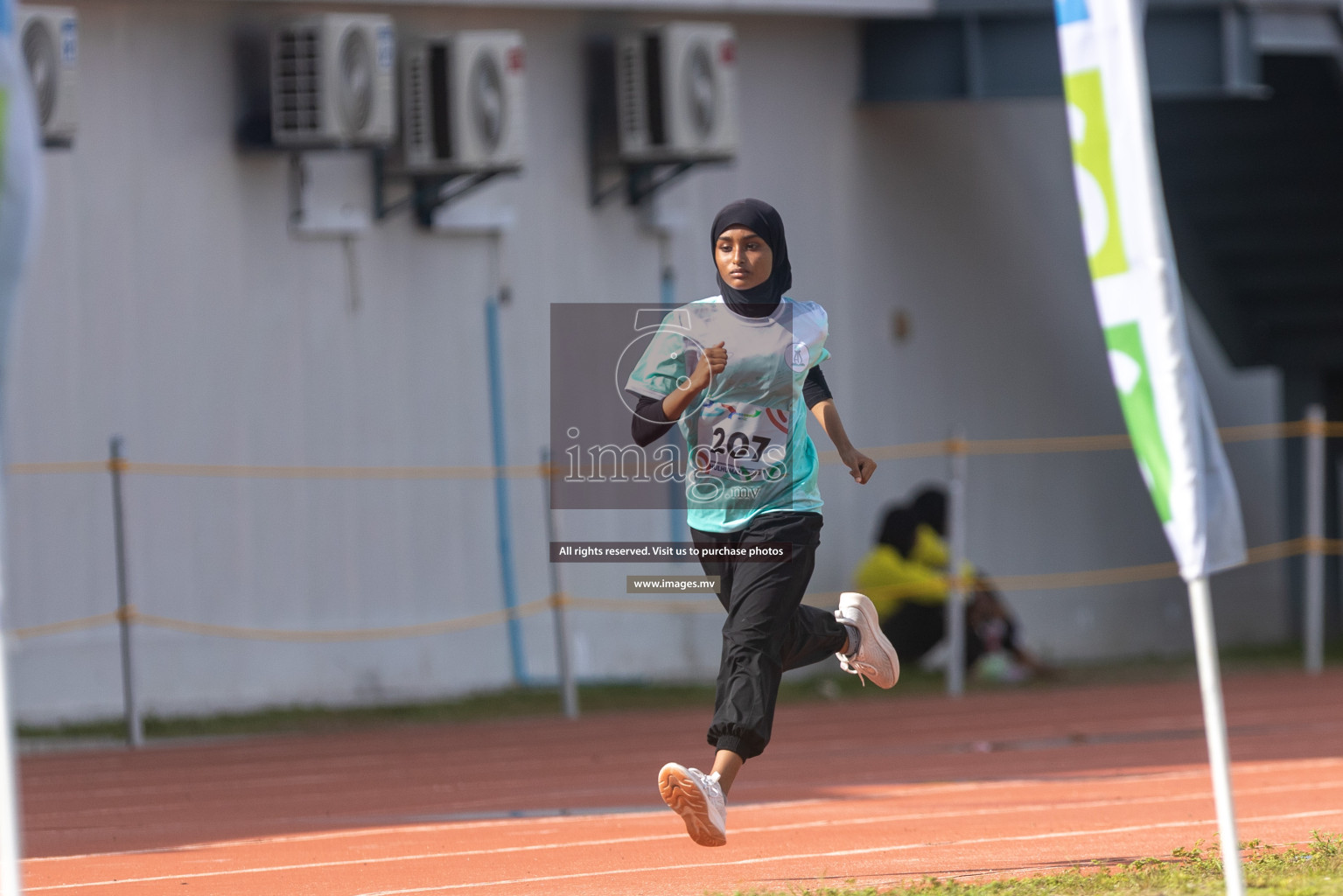 Day three of Inter School Athletics Championship 2023 was held at Hulhumale' Running Track at Hulhumale', Maldives on Tuesday, 16th May 2023. Photos: Shuu / Images.mv