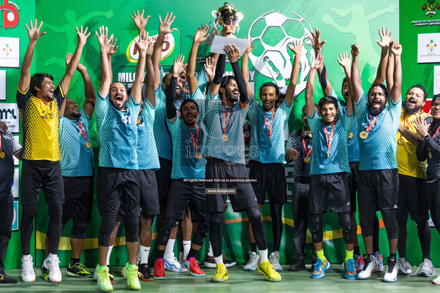 1st Division Final of 7th Inter-Office/Company Handball Tournament 2023, held in Handball ground, Male', Maldives on Monday, 24th October 2023 Photos: Nausham Waheed/ Images.mv