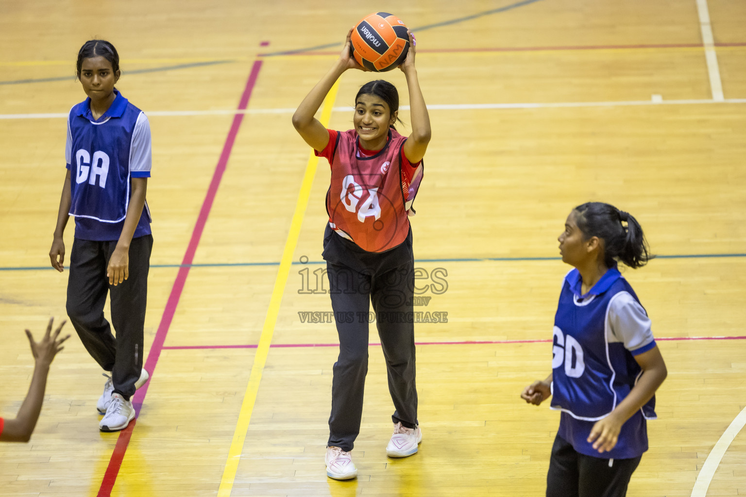 Day 8 of 25th Inter-School Netball Tournament was held in Social Center at Male', Maldives on Sunday, 18th August 2024.