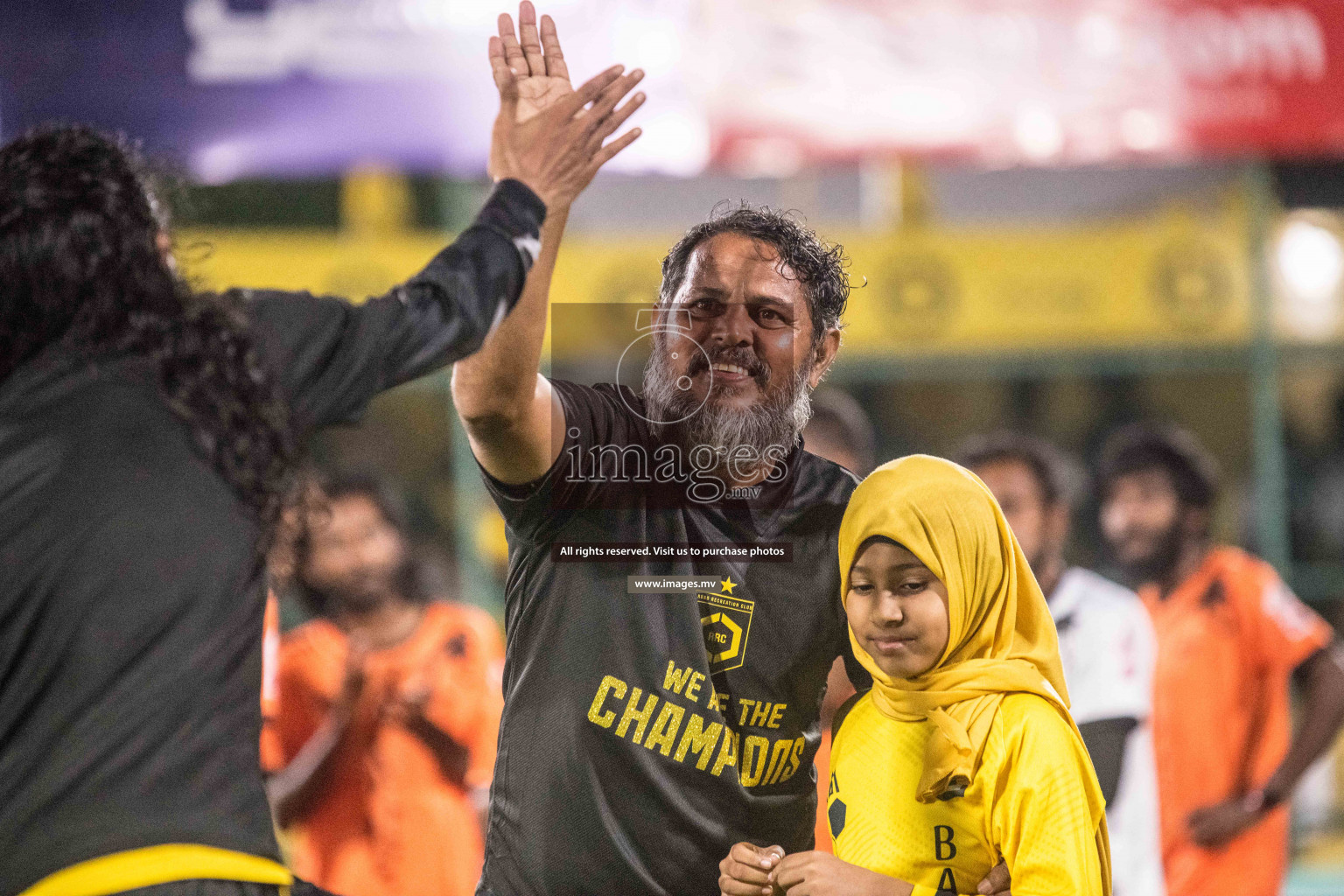 RRC Vs FSM in the Semi Finals of Club Maldives 2021 held in Hulhumale, Maldives on 19 December 2021. Photos: Nausham Waheed / images.mv