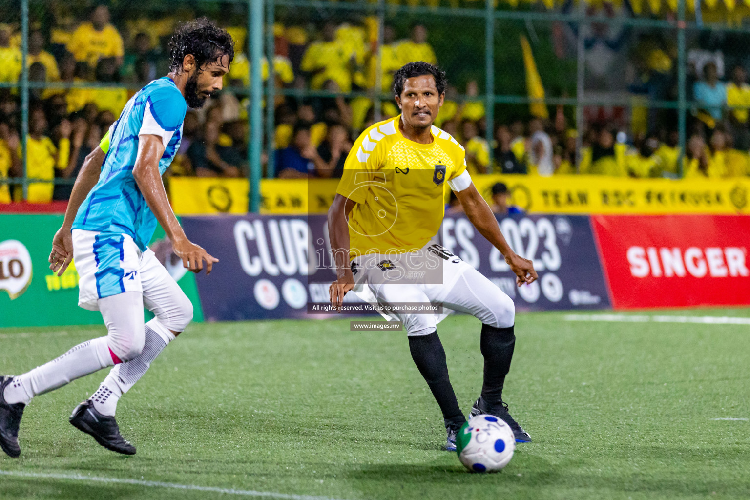 RRC vs MACL in Club Maldives Cup 2023 held in Hulhumale, Maldives, on Saturday, 05th August 2023 
Photos: Hassan Simah / images.mv