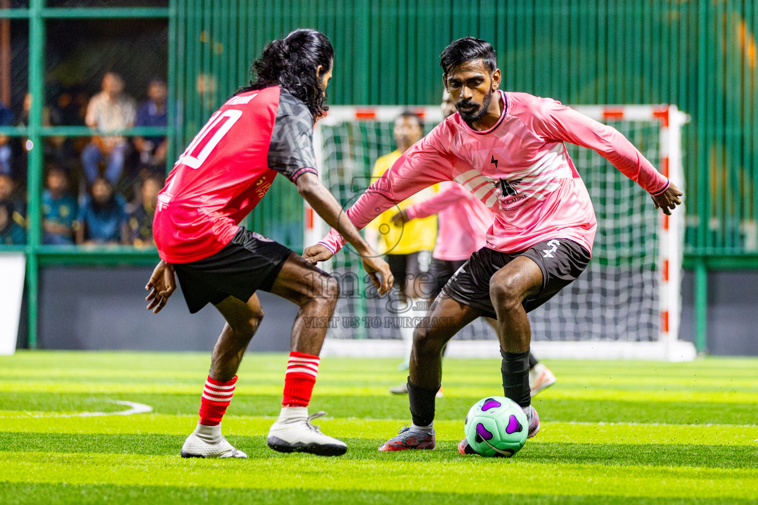 Apocalipse SC vs Young Stars in Day 2 of BG Futsal Challenge 2024 was held on Wednesday, 13th March 2024, in Male', Maldives Photos: Nausham Waheed / images.mv