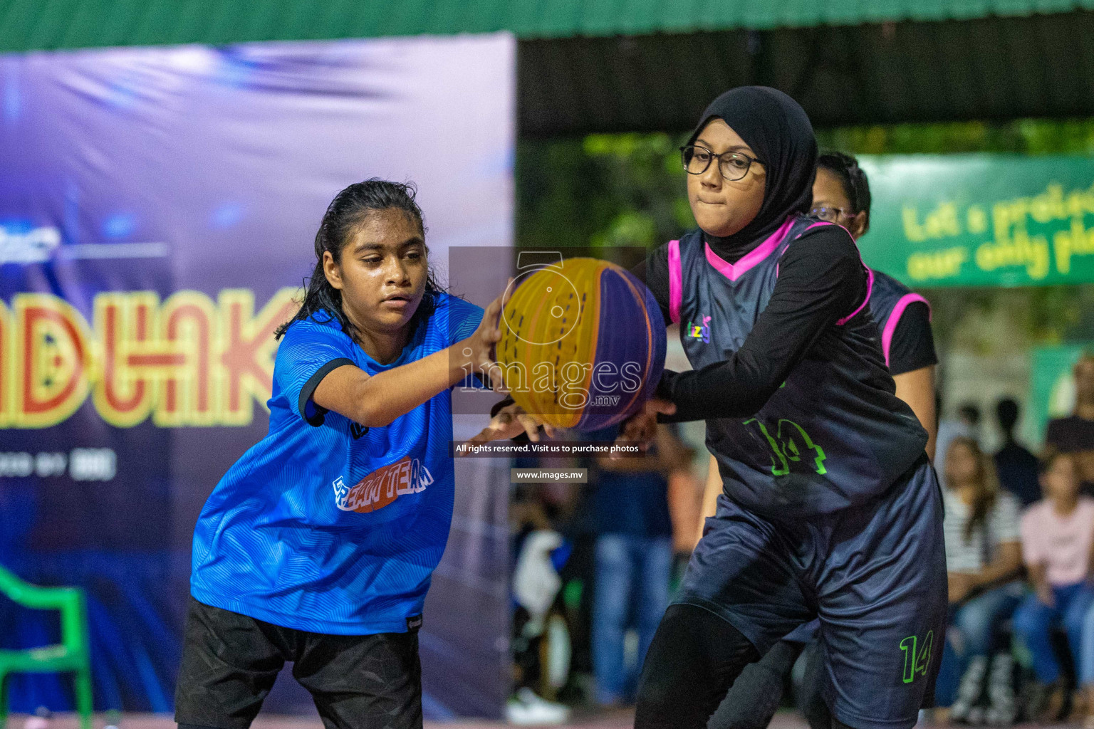 Day2 of Slamdunk by Sosal on 13th April 2023 held in Male'. Photos: Nausham waheed /images.mv