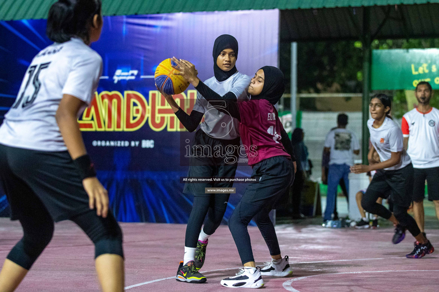 Day4 of Slamdunk by Sosal on 15th April 2023 held in Male'. Photos: Nausham waheed /images.mv