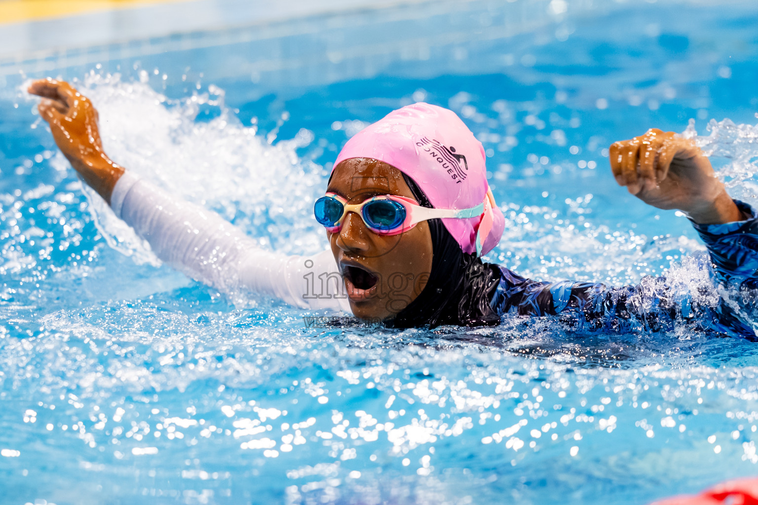 Day 3 of BML 21st Interschool Swimming Competition 2025 was held in Hulhumale' Swimming Pool, Hulhumale', Maldives on Monday, 13th October 2025. Photos: Nausham Waheed / images.mv