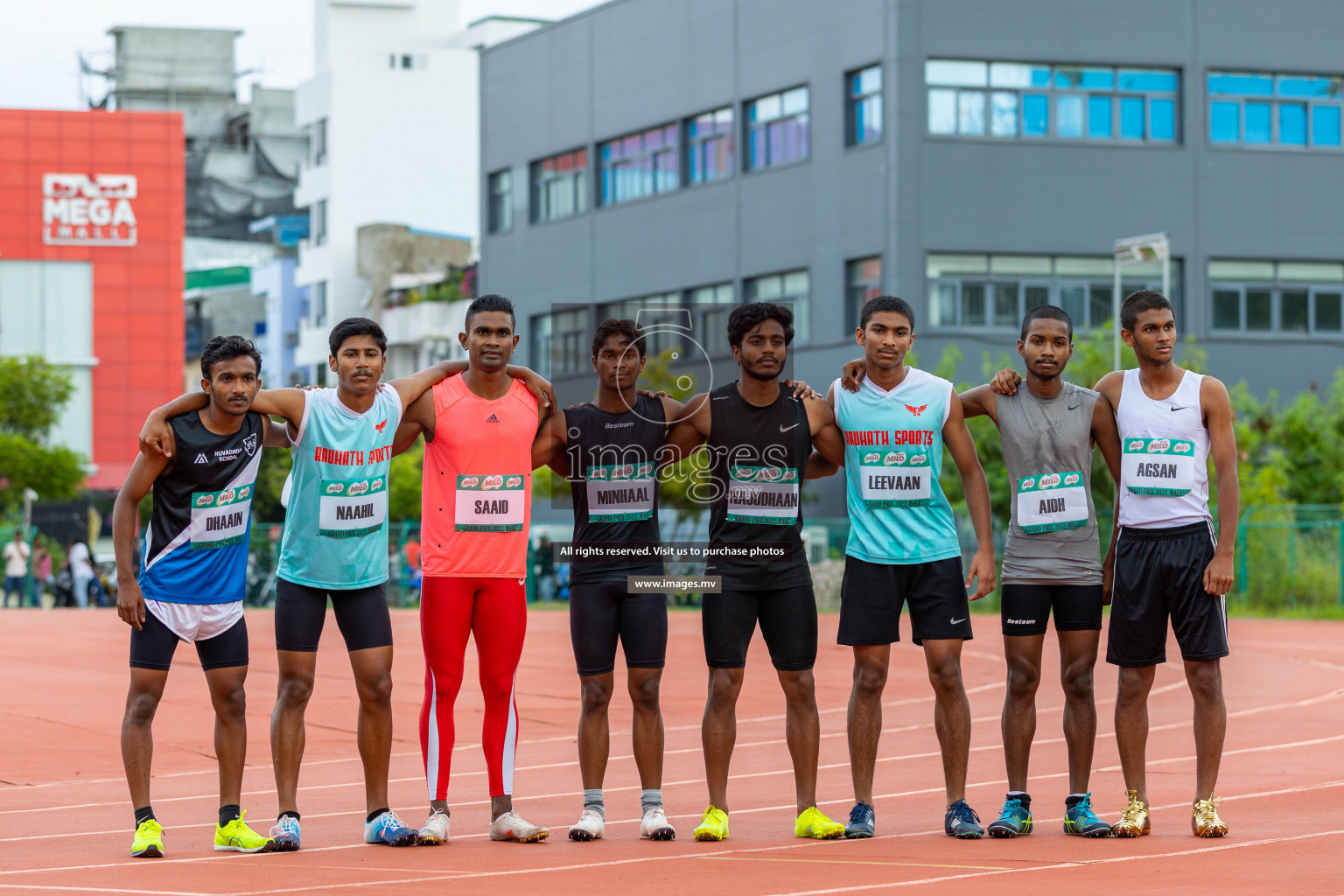 Day 1 of National Grand Prix 2022 on 11 November 2022 in Hulhumale Running Track, Hulhumale, Maldives. Photos: Ismail Thoriq / images.mv