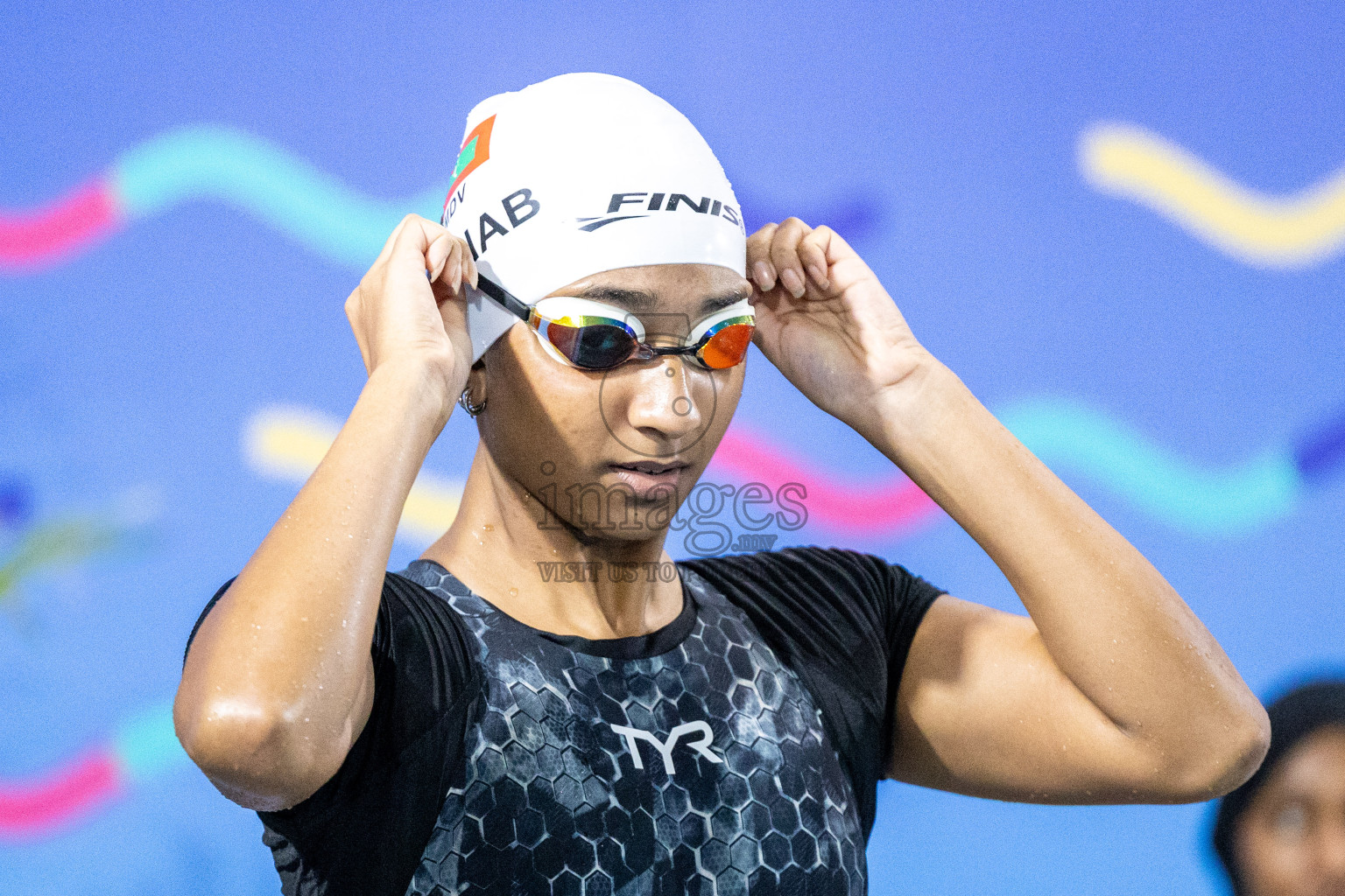 Day 7 of National Swimming Competition 2024 held in Hulhumale', Maldives on Thursday, 19th December 2024.
Photos: Ismail Thoriq / images.mv