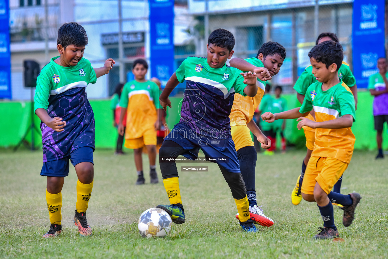 Day 2 of Milo Kids Football Fiesta 2022 was held in Male', Maldives on 20th October 2022. Photos: Nausham Waheed/ images.mv