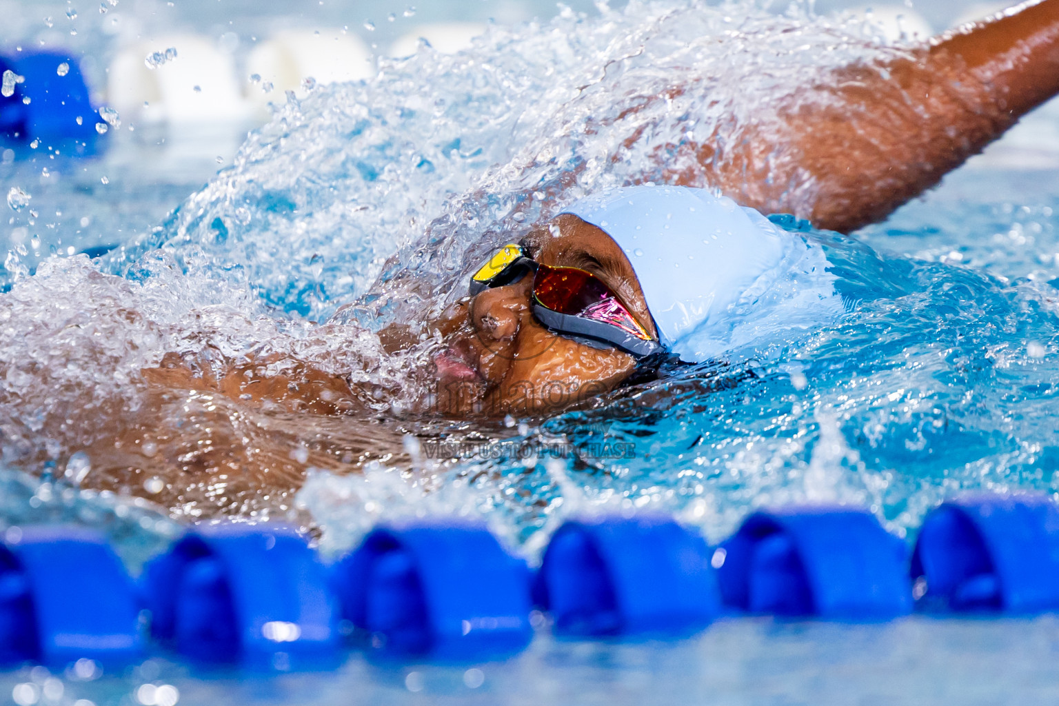 Day 2 of 20th Inter-school Swimming Competition 2024 held in Hulhumale', Maldives on Sunday, 13th October 2024. Photos: Nausham Waheed / images.mv