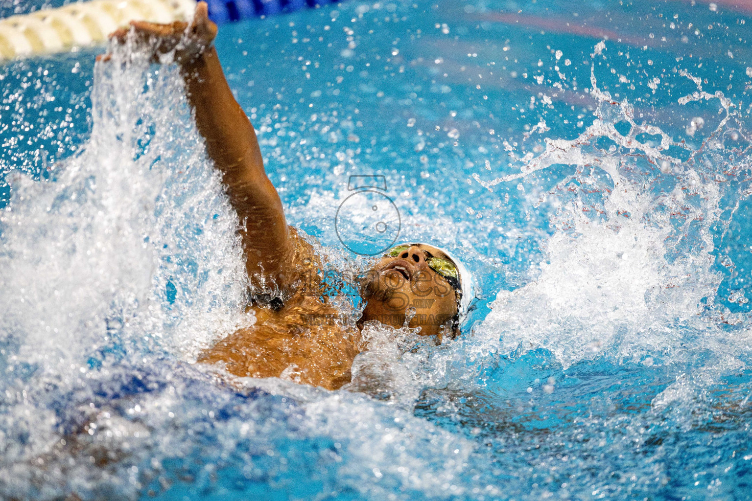 Day 5 of National Swimming Competition 2024 held in Hulhumale', Maldives on Tuesday, 17th December 2024. Photos: Hassan Simah / images.mv