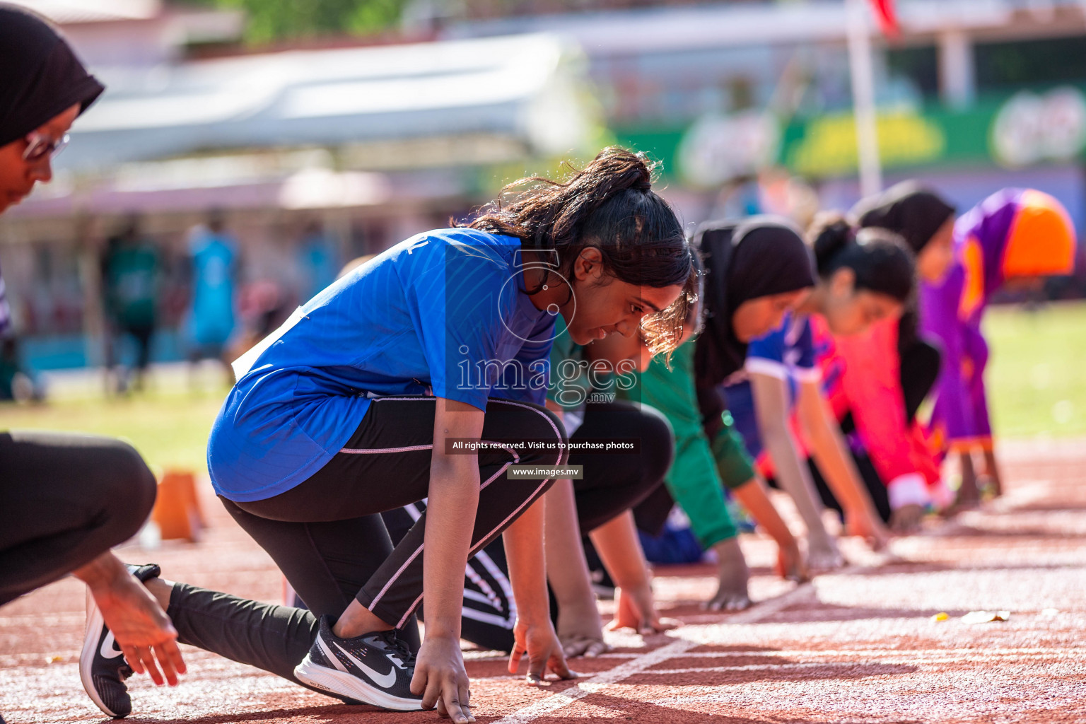 Day 1 of Inter-School Athletics Championship held in Male', Maldives on 22nd May 2022. Photos by: Nausham Waheed / images.mv