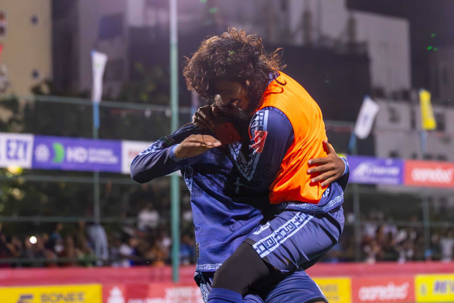 AA Bodufolhudhoo vs AA Mathiveri in Day 21 of Golden Futsal Challenge 2024 was held on Sunday , 4th February 2024 in Hulhumale', Maldives
Photos: Ismail Thoriq / images.mv