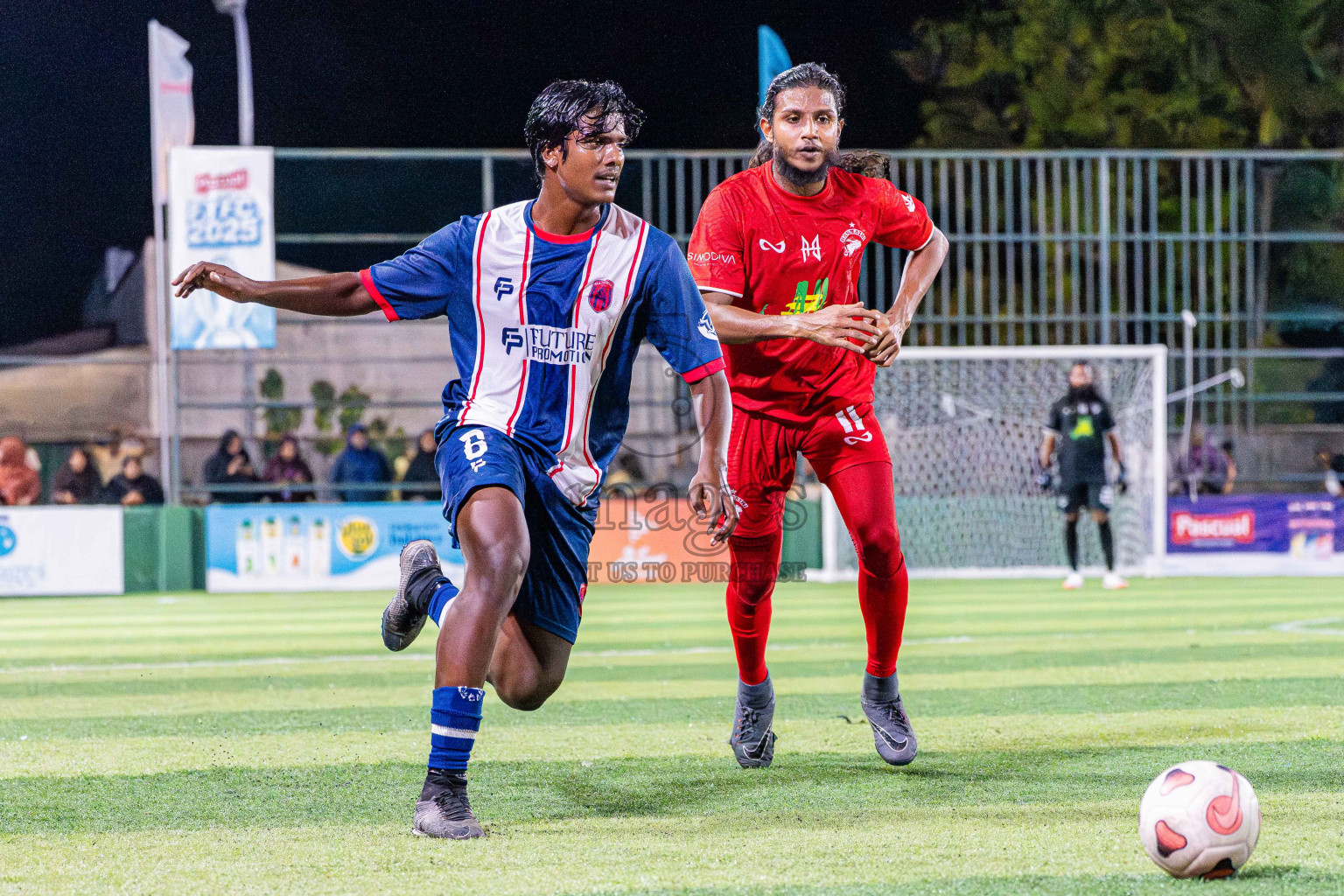 Kanmathi FC VS Maahinne United in Day 4 - Fonadhoo Youth Futsal Challenge 2025 held in Fonadhoo Futsal Stadium, L. Fonadhoo, Maldives on Wednesday, 29th October 2025 Photos: Arif Rasheed / images.mv