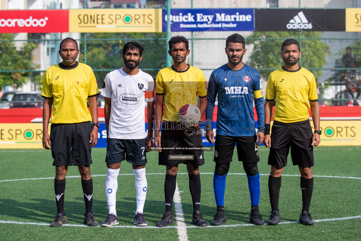 SH. Maroshi vs SH. Kanditheem in Day 7 of Golden Futsal Challenge 2023 on 11 February 2023 in Hulhumale, Male, Maldives