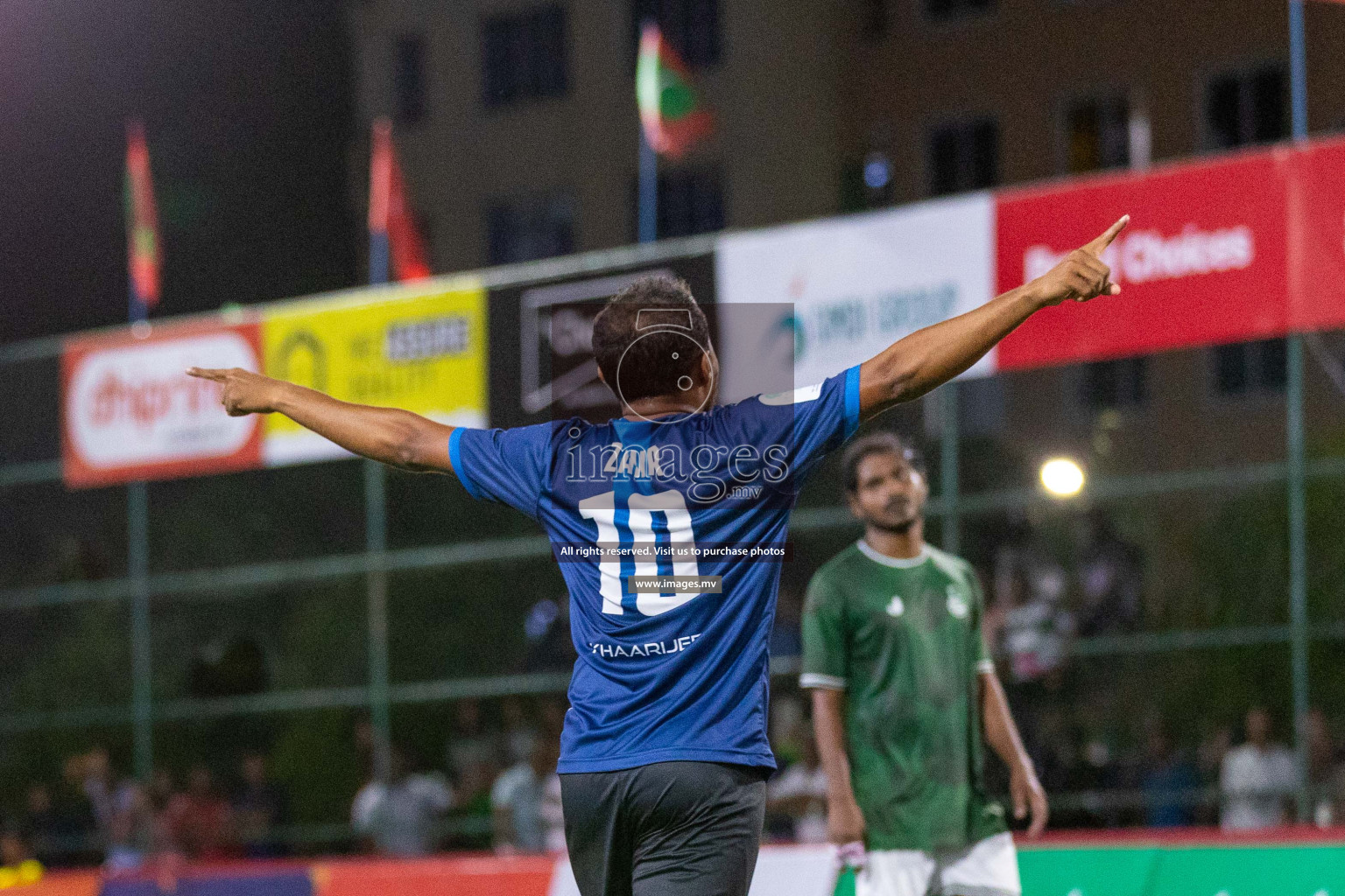 POSC vs Team Khaarijee in Quarter Finals of Club Maldives Cup Classic 2023 held in Hulhumale, Maldives, on Friday, 11th August 2023 Photos: Ismail Thoriq / images.mv