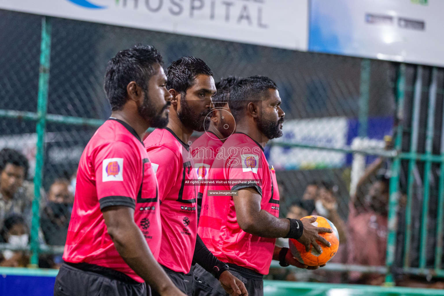 RRC Vs FSM in the Semi Finals of Club Maldives 2021 held in Hulhumale, Maldives on 19 December 2021. Photos: Ismail Thoriq / images.mv