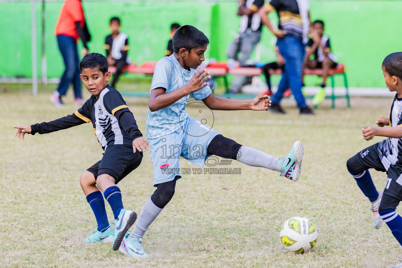 Day 1 of Kids7s Weekend 2025 was held on Friday, 23rd August 2025 in  Henveyru Stadium, Male', Maldives. 
Photos: Areef Adam / images.mv