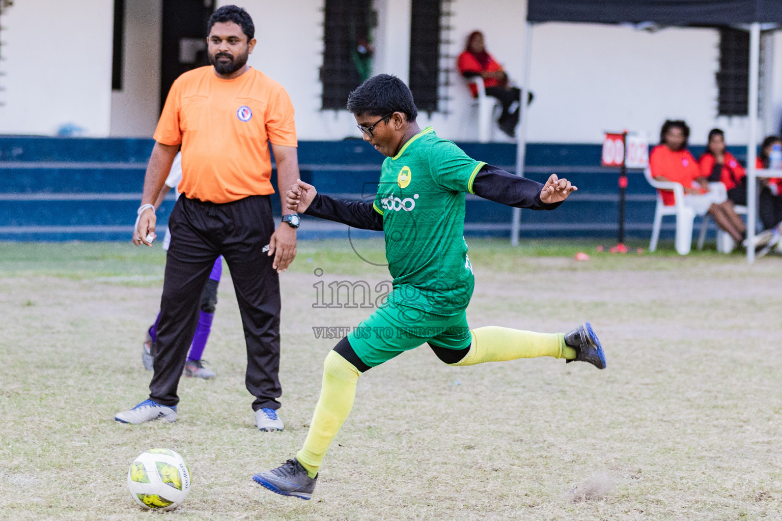 Day 1 of Kids7s Weekend 2025 was held on Friday, 23rd August 2025 in  Henveyru Stadium, Male', Maldives. 
Photos: Areef Adam / images.mv