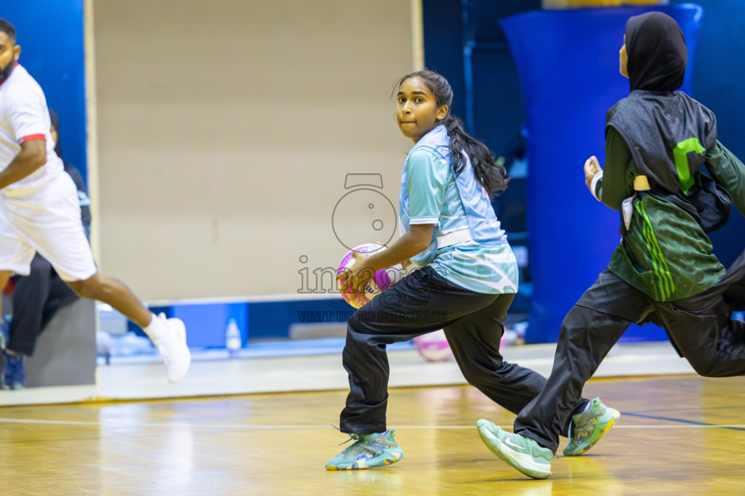 Day 5 of 26th Inter-School Netball Tournament 2025 was held in Social Center Indoor Hall on Wednesday, 22nd October 2025. Photos: Ismail Thoriq / images.mv