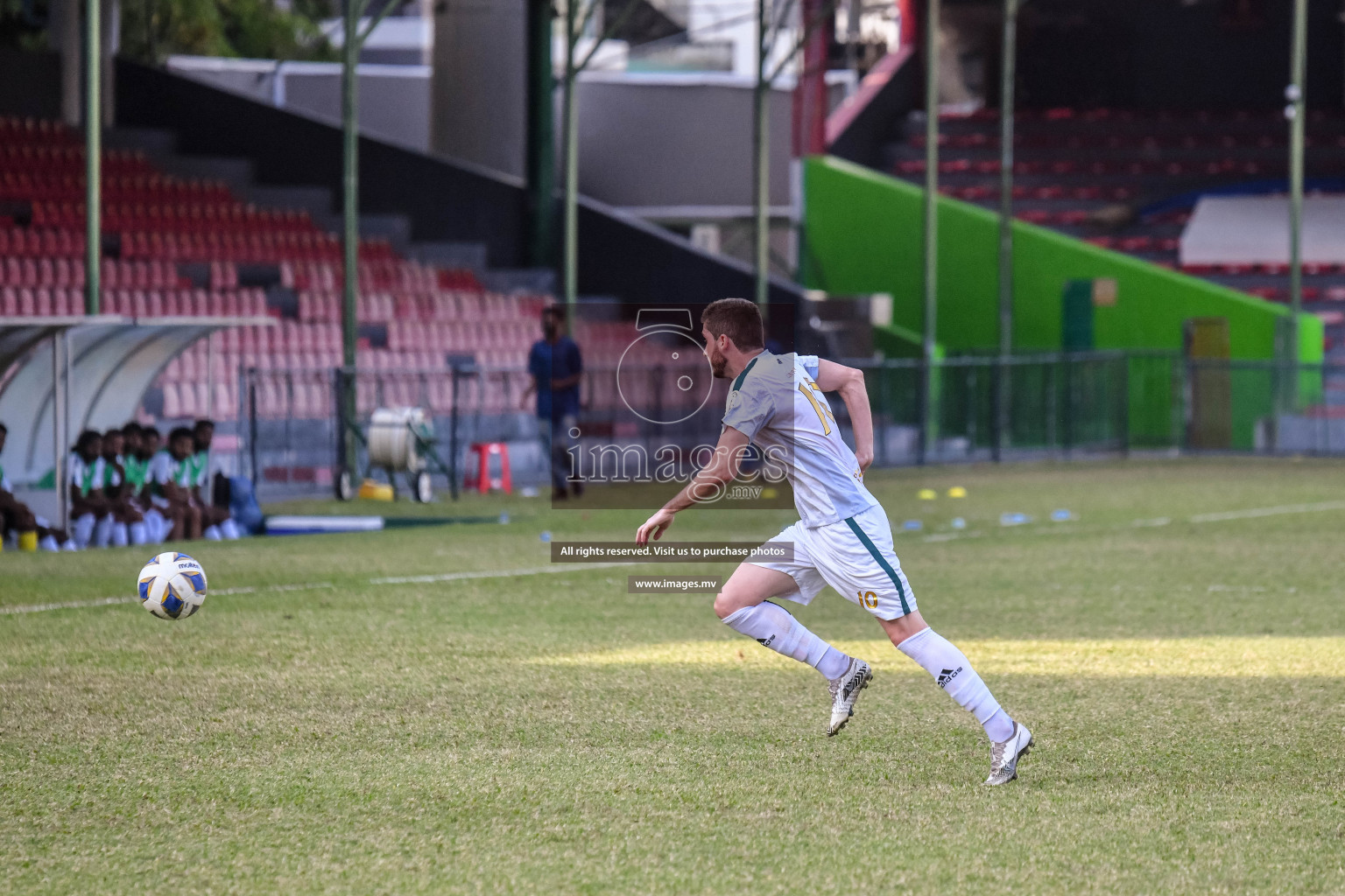 Club Green Streets vs Club Eagles in the President's Cup 2021/2022 held in Male', Maldives on 19 Jan 2022 Photos by Nausham Waheed