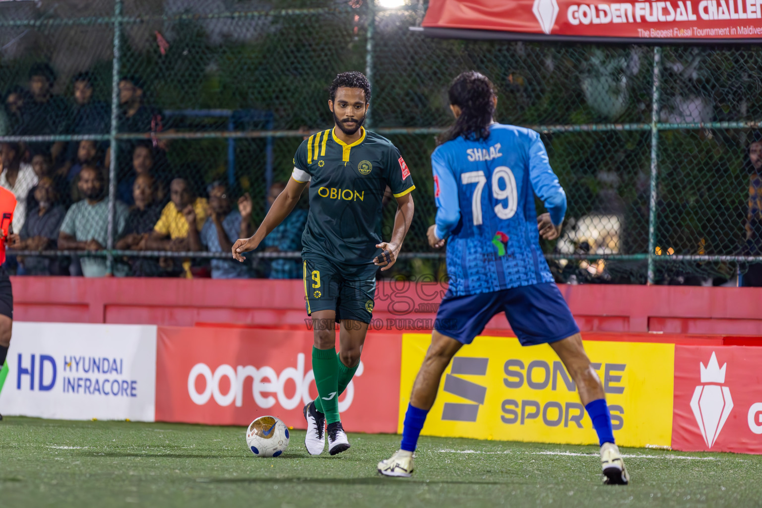 Dhandimagu vs GA Gemanafushi on Day 37 of Golden Futsal Challenge 2024 was held on Thursday, 22nd February 2024, in Hulhumale', Maldives
Photos: Ismail Thoriq / images.mv