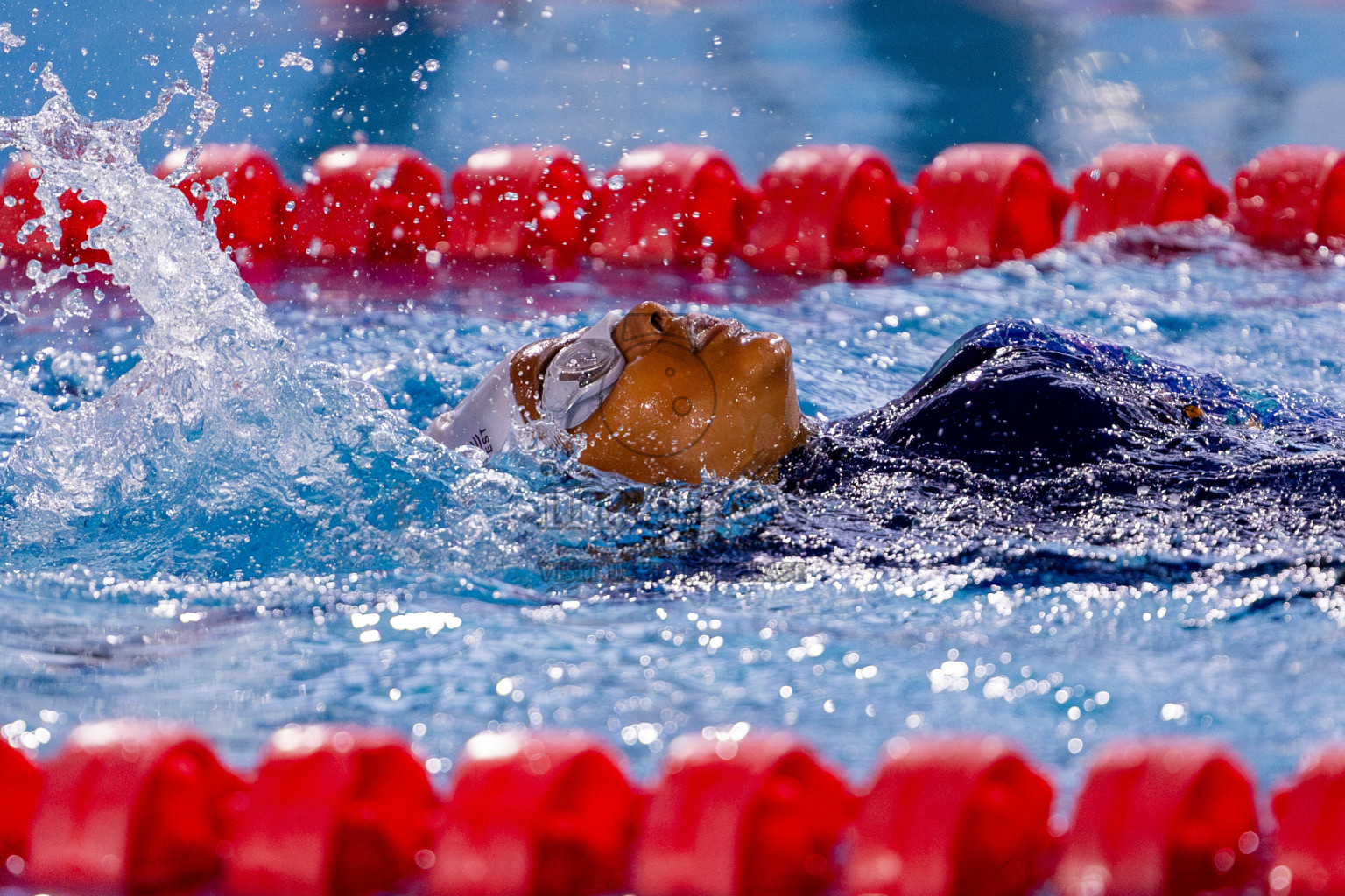 Day 1 of BML 5th National Swimming Kids Festival 2024 held in Hulhumale', Maldives on Monday, 18th November 2024. Photos: Nausham Waheed / images.mv