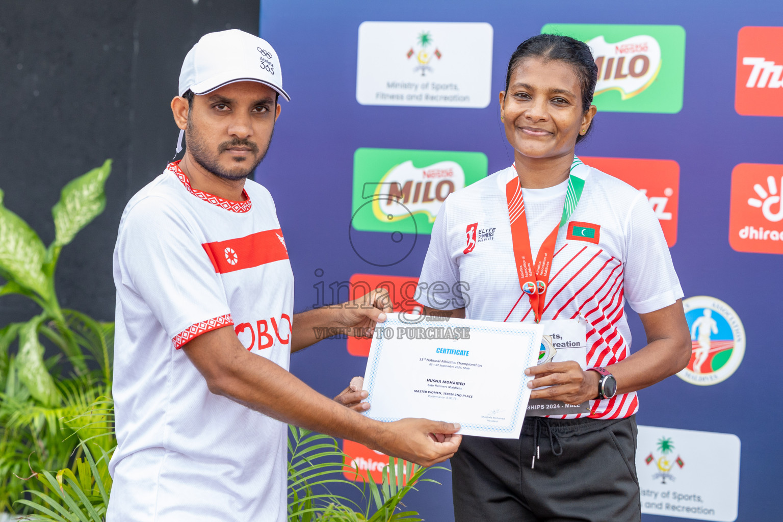 Day 2 of 33rd National Athletics Championship was held in Ekuveni Track at Male', Maldives on Friday, 6th September 2024.
Photos: Ismail Thoriq / images.mv