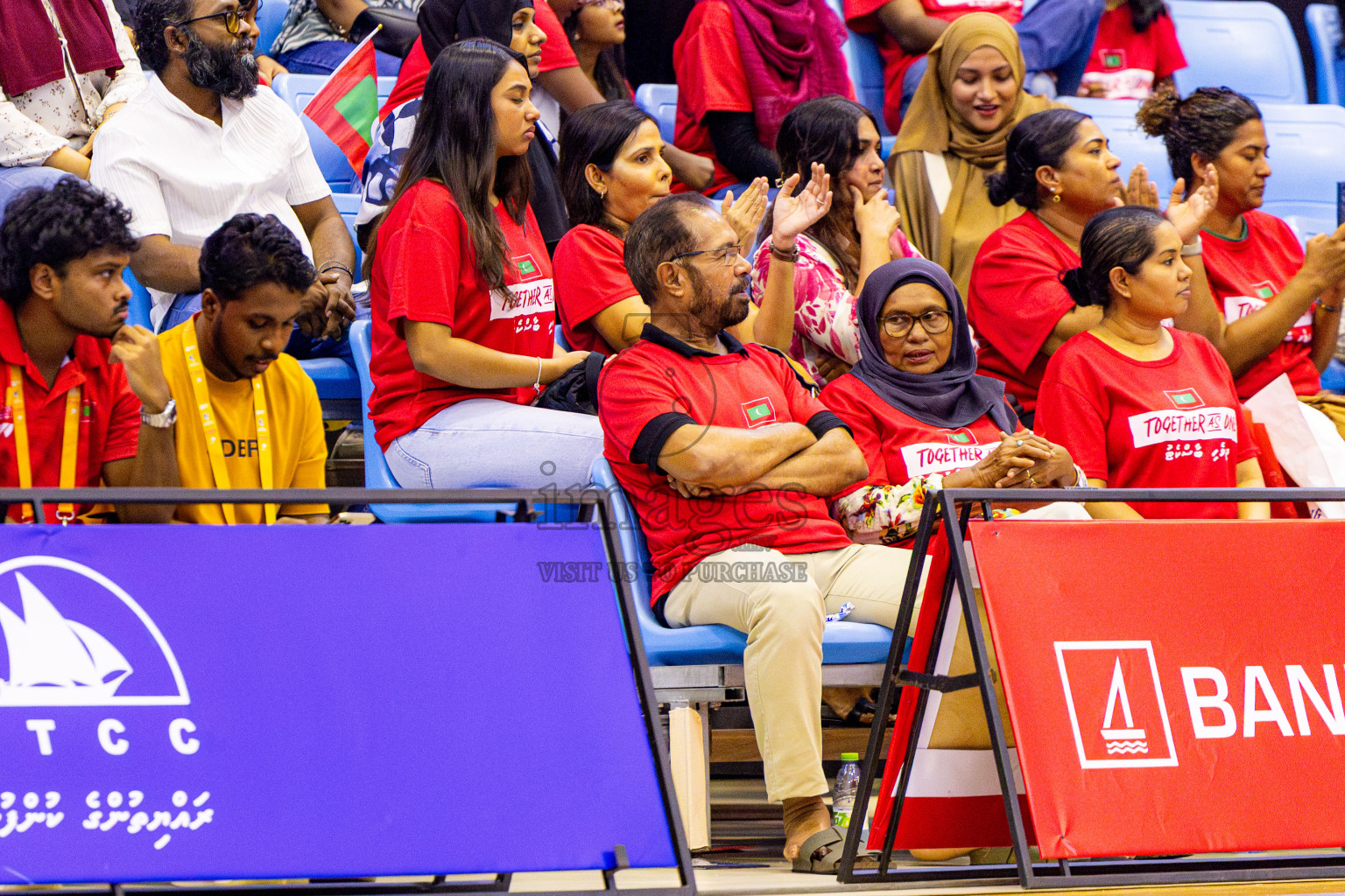Maldives vs India in Day 2 of Under 16 Asian Cup SABA Qualifiers 2025 was held in Social Center, Male', Maldives on Friday, 13th June 2025. Photos: Nausham Waheed / images.mv