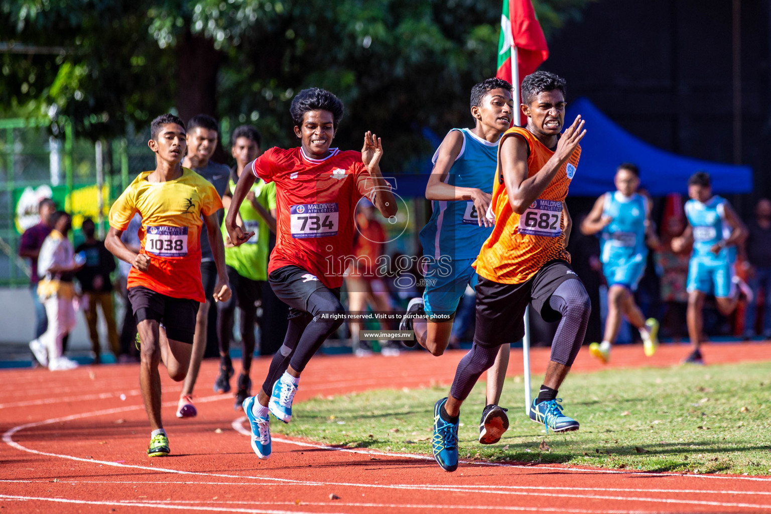 Day 5 of Inter-School Athletics Championship held in Male', Maldives on 27th May 2022. Photos by:Maanish / images.mv