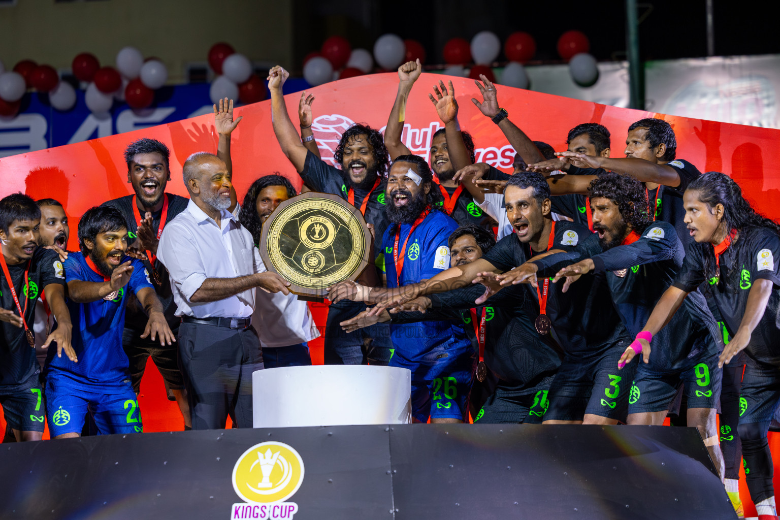 Road Recreation Club vs Club Combination SC Eydhafushi in Kings Cup Final of Club Maldives 2025 was held in Rehendhi Futsal Ground, Hulhumale', Maldives on Tuesday, 9th September 2025. Photos: Ismail Thoriq / images.mv