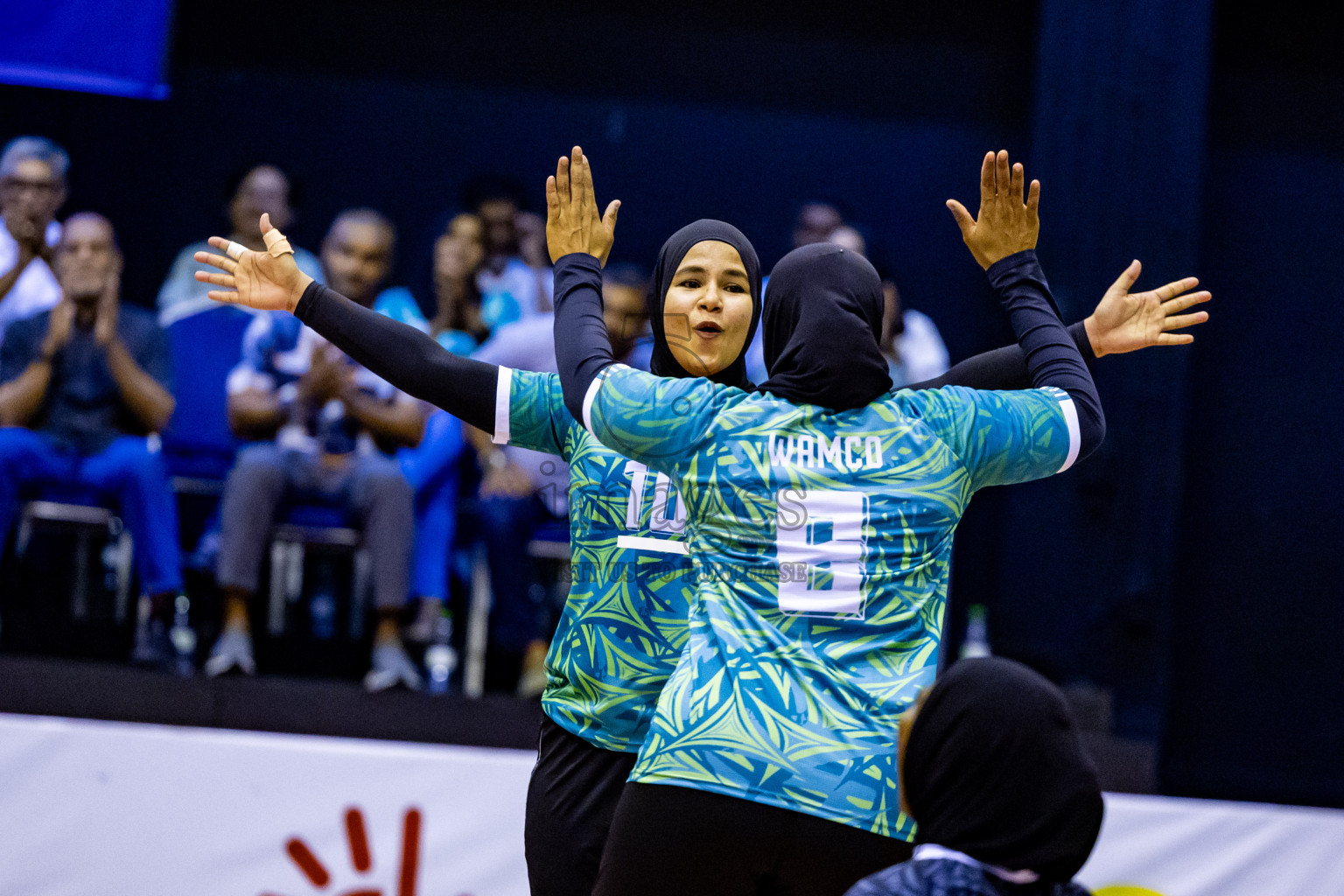 Final of Women's Division of Milo VAM Cup 2024 held in Male', Maldives on Saturday, 13th July 2024 at Social Center Indoor Hall Photos By: Nausham Waheed / images.mv