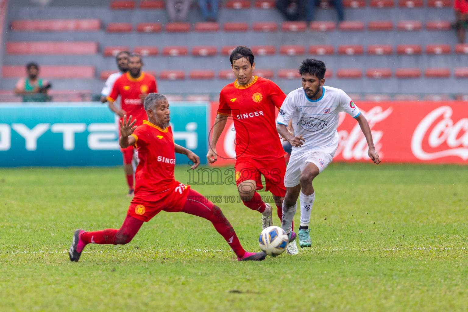 Victory SC vs Masodi SC in the Final of Second Division 2023 in Male' Maldives on Monday, 16th February 2023. Photos: Mohamed Mahfooz Moosa / images.mv