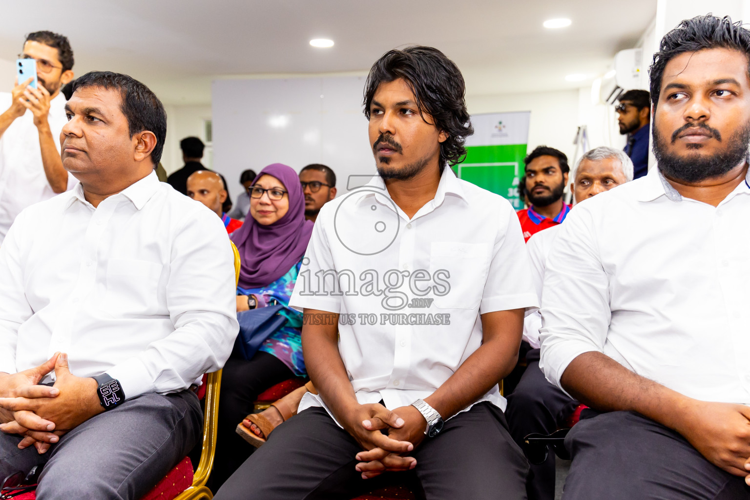 Logo Reveal and Launching Ceremony of the 7th Carrom World Cup 2025 was held in Boalhage, Male', Maldives on 1st September 2025. Photos: Nausham Waheed / images.mv