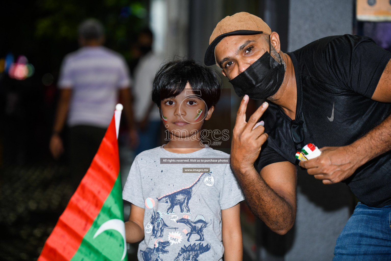 Maldives vs Nepal in SAFF Championship 2021 held on 1st October 2021 in Galolhu National Stadium, Male', Maldives