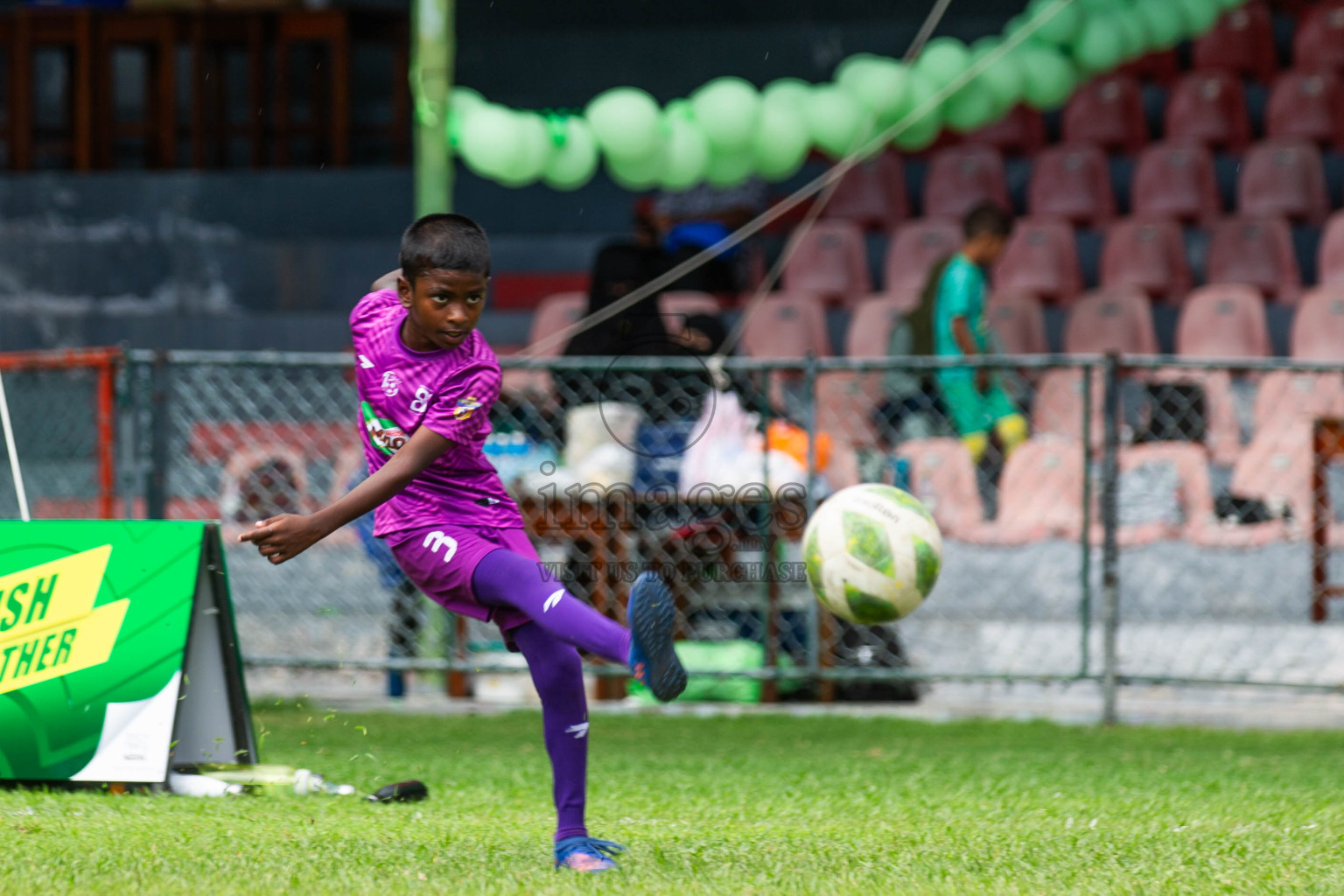 Day 2 of MILO Kids Football Fiesta was held at National Stadium in Male', Maldives on Saturday, 24th February 2024.