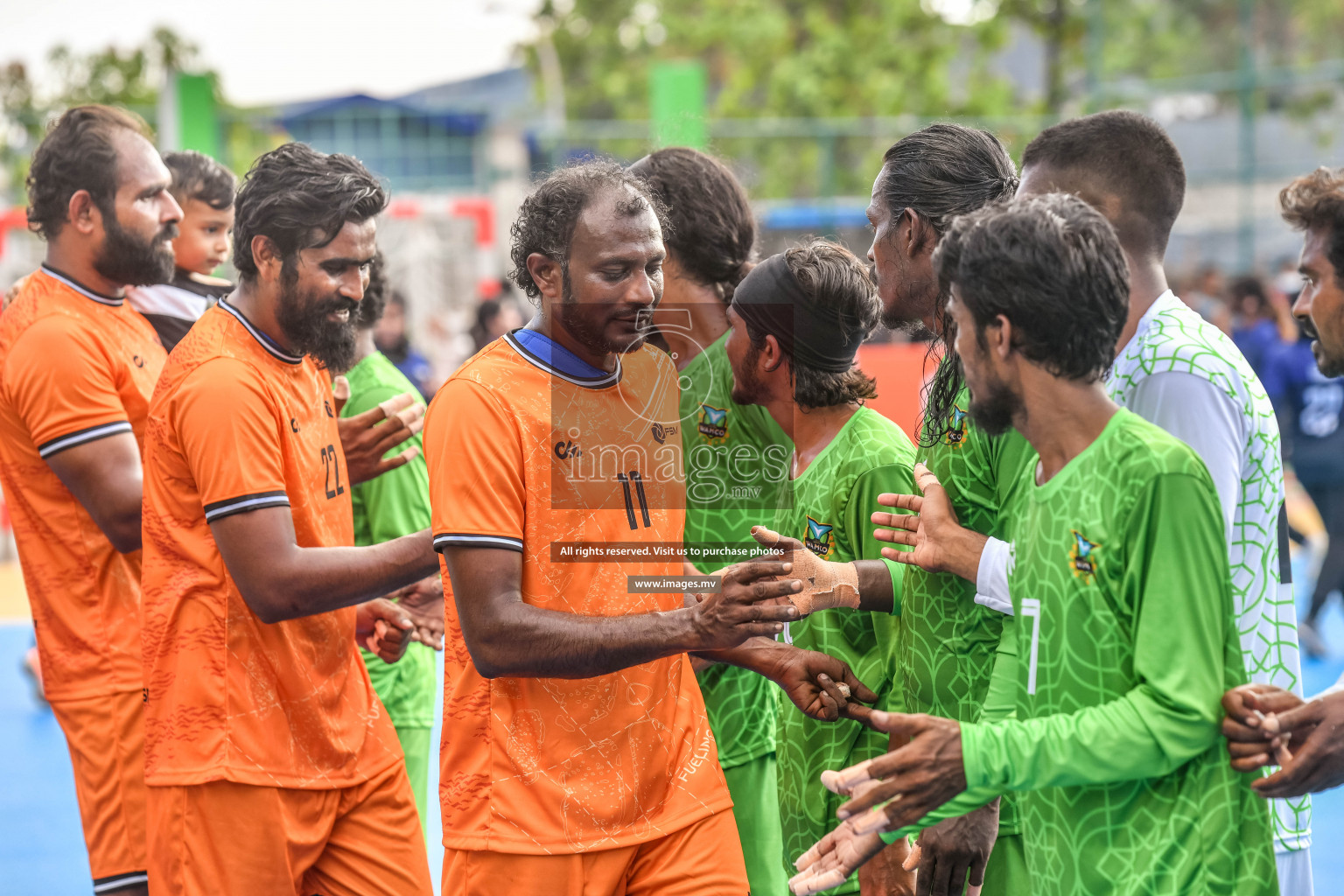 Day 6 of Milo 6th Inter Office Handball Tournament 2022 - Photos by Nausham Waheed